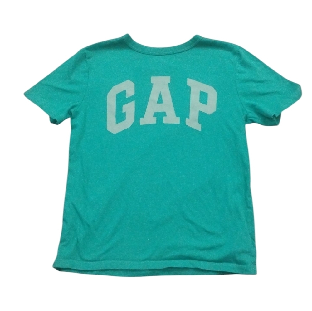 GAP Boys Green T Shirt W GAP Logo SZ M